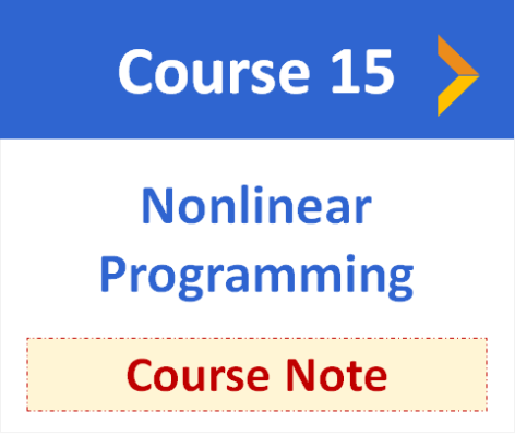 Nonlinear Programming course note 15 optimizationcity Reza Mohammad Hasany