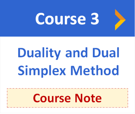 Duality and Dual Simplex Method course note 3 optimizationcity Reza Mohammad Hasany