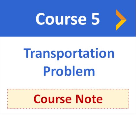 Transportation Problem course note 5 optimizationcity Reza Mohammad Hasany