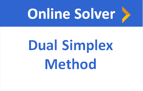 dual simplex method online solver optimization city Reza Mohammad Hasany