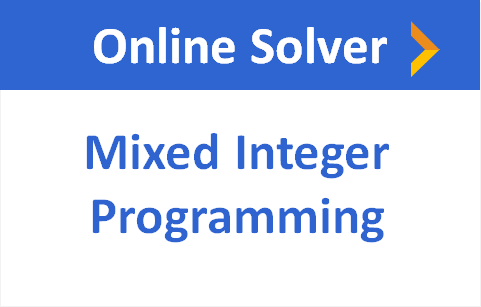 mixed integer programming online solver optimization city Reza Mohammad Hasany