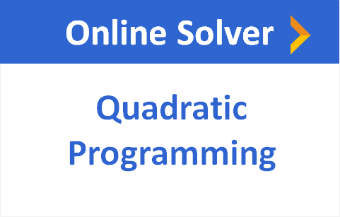 quadratic programming online solver optimization city Reza Mohammad Hasany