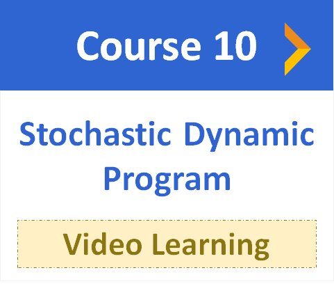 stochastic dynamic programming video learning optimization city Reza Mohammad Hasany