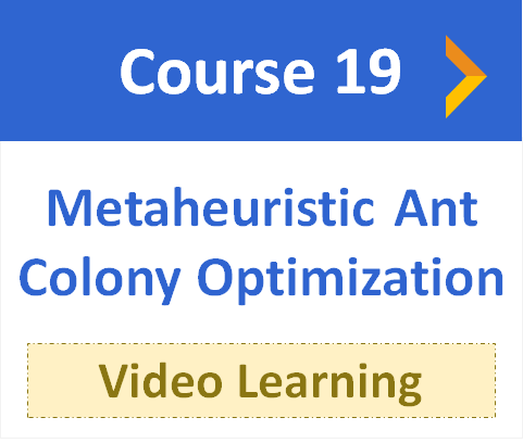 Metaheuristic Ant Colony Optimization video learning optimization city Reza Mohammad Hasany