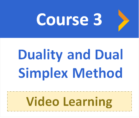 duality and dual simplex method primal simplex method video learning Reza Mohammad Hasany optimization city